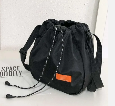 Mini Drawstring Crossbody Bag with Custom Logo