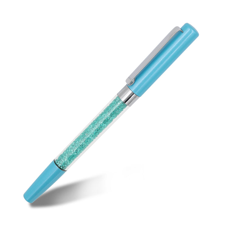 GLITTER CRYSTAL EXECUTIVE PEN Blue 50 $7.86 FREE (12-14 days) Pen by Gifthub SG | Gifthub SG