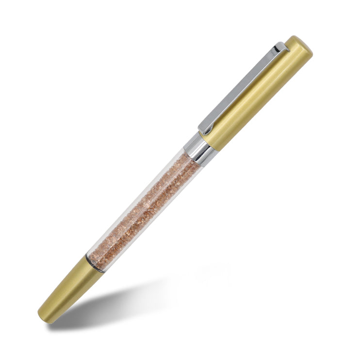 GLITTER CRYSTAL EXECUTIVE PEN Gold 50 $7.86 FREE (12-14 days) Pen by Gifthub SG | Gifthub SG