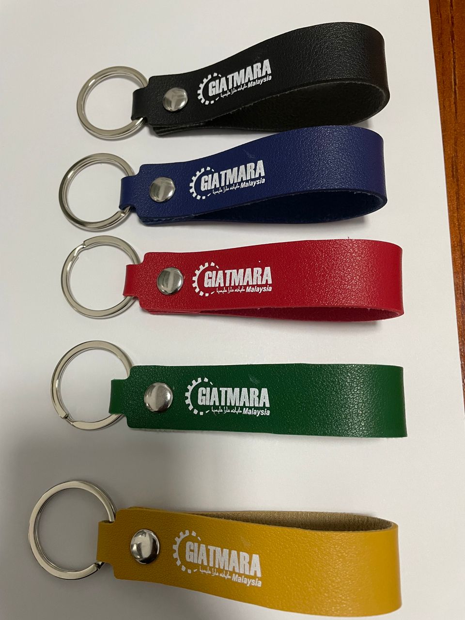 Leather Key Holder Custom Keychain by Gifthub SG | Gifthub SG