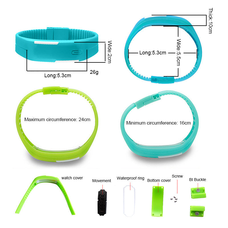 LED DIGITAL WATCH Digital Watch by Gifthub SG | Gifthub SG
