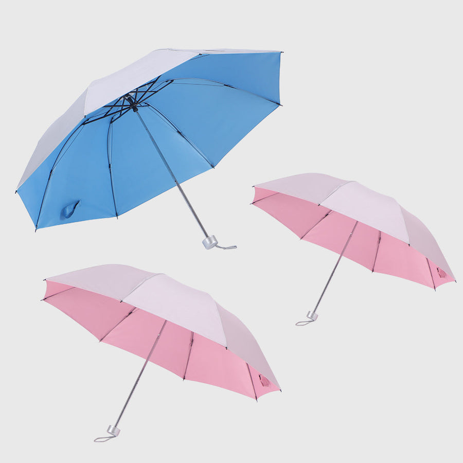 21" MINI V2 PONGEE UMBRELLA Pink Umbrella by Gifthub SG | Gifthub SG