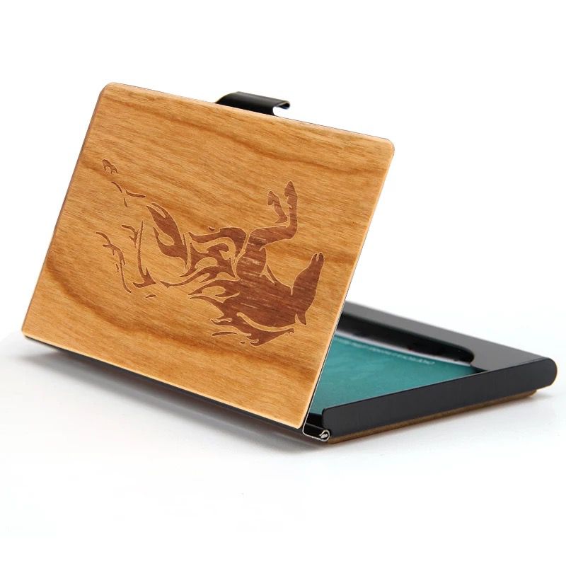 Bamboo-Card-Holder