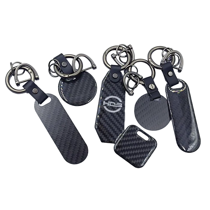 Custom-carbon-fiber-keychain-wholesale