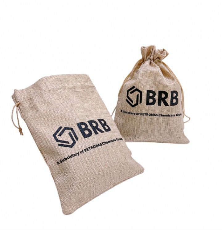 Jute Drawstring Pouch