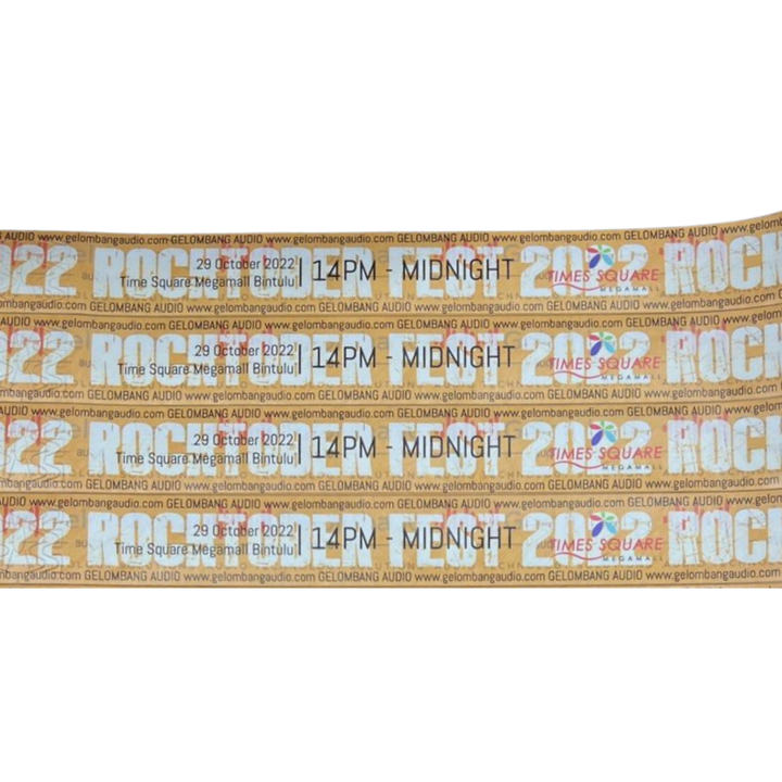 Full Color Tyvek Wristbands 255mm X 20 mm / 25mm Tyvek Wristbands by Gifthub SG | Gifthub SG