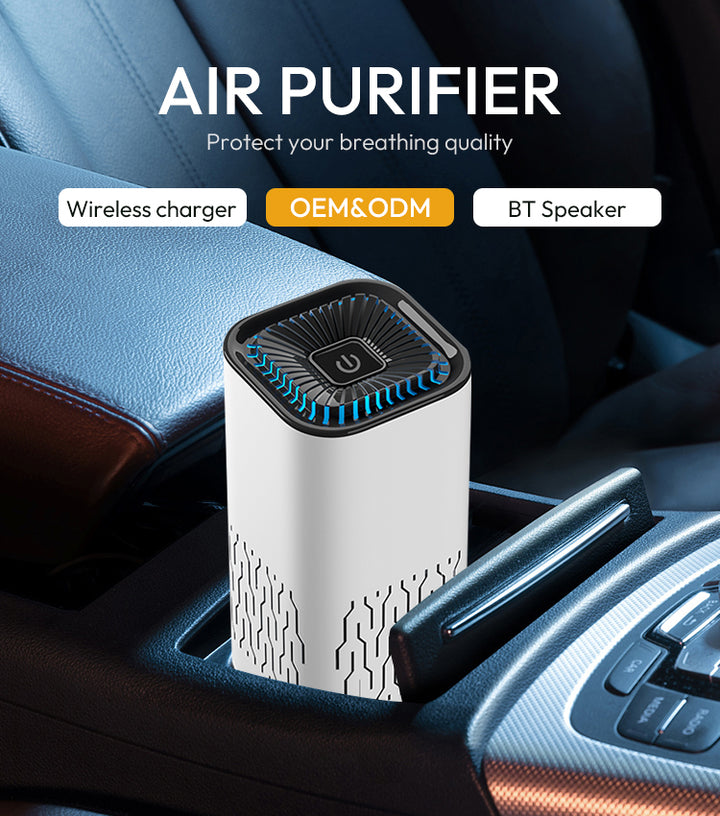 Low Noise USB Portable Air Purifier