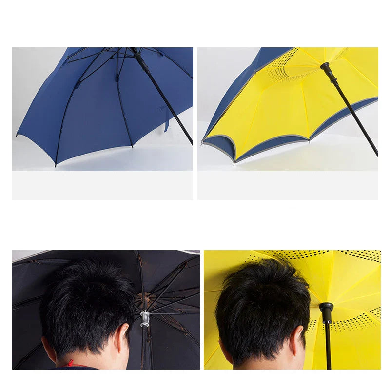 Windproof Automatic Double Inverted Umbrella - Gifthub SG