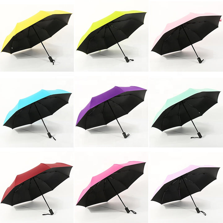 MINI AUTO FOLDABLE UMBRELLA (BLACK COAT)