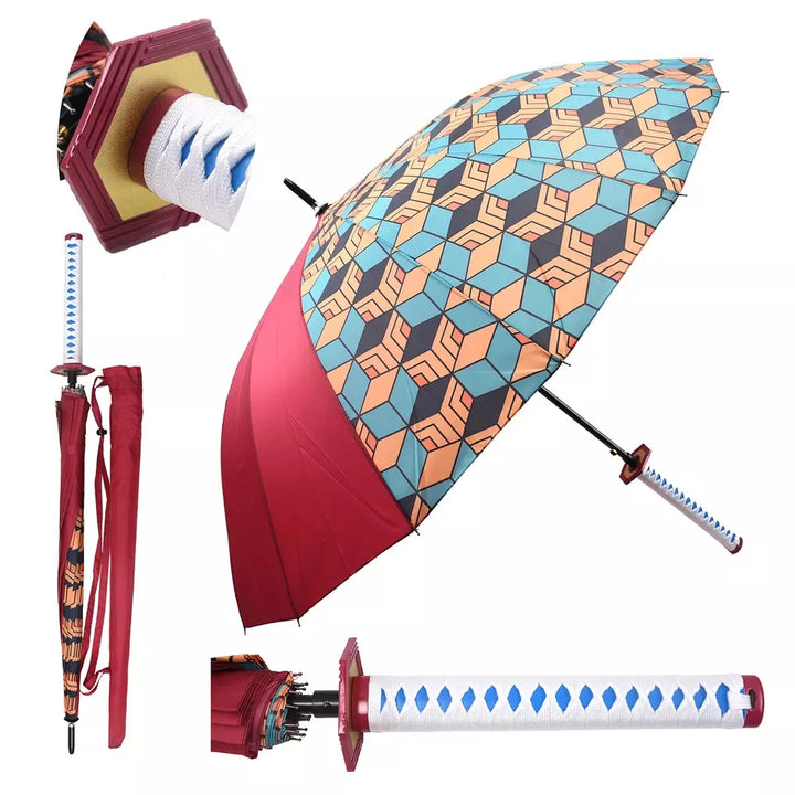 Samurai Katana Master Sword Umbrella - Gifthub SG