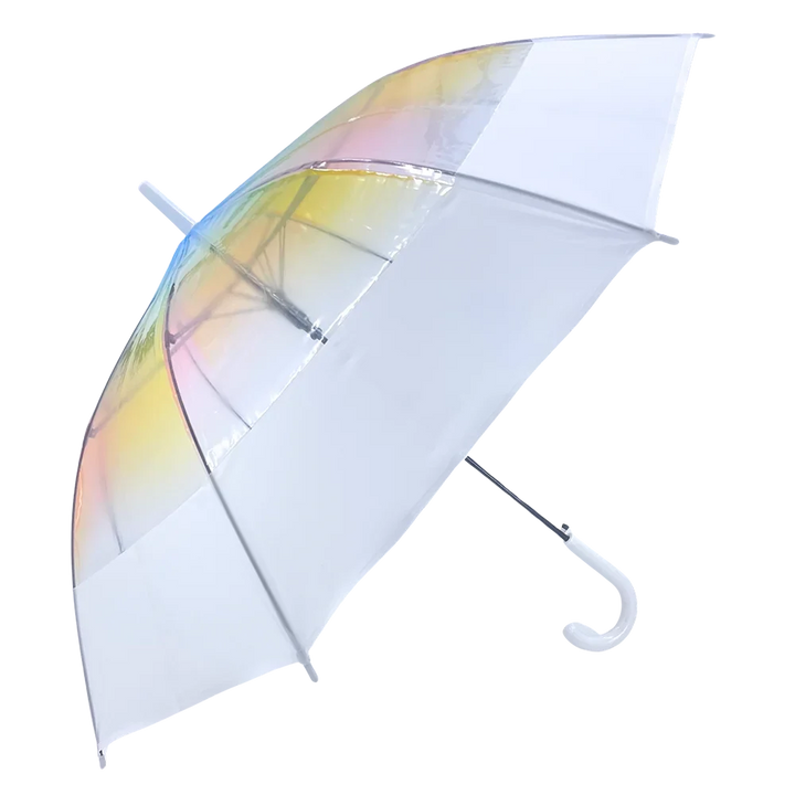 Custom Logo Transparent Umbrella - Gifthub SG