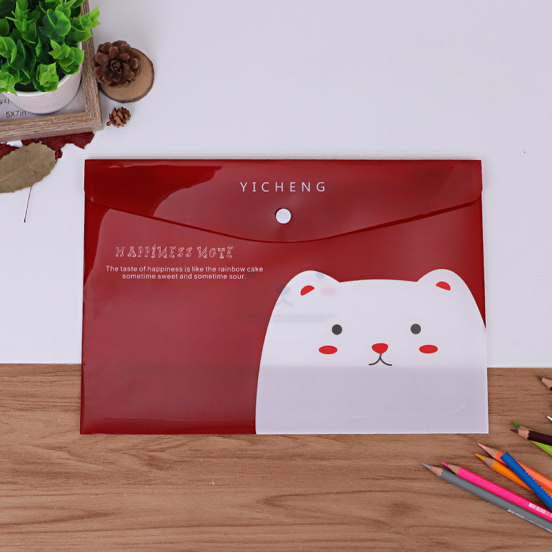 Customised A4 Button File | Custom Printed File Folder | GiftHub ...