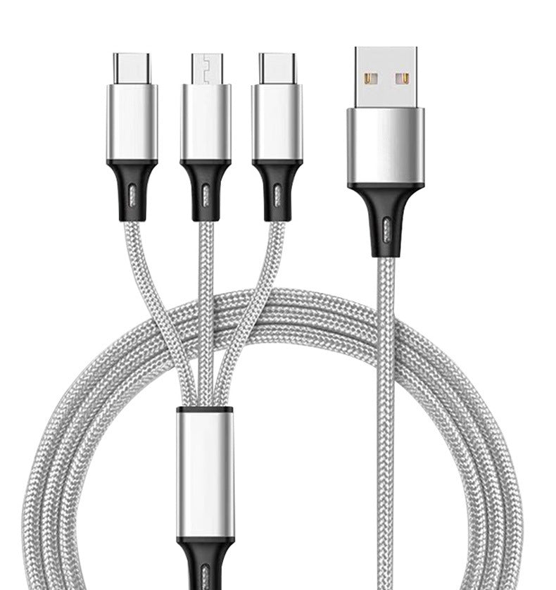 3 IN 1 FLASHY USB CHARGING CABLE - Gifthub SG