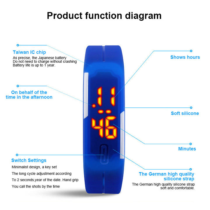 LED DIGITAL WATCH