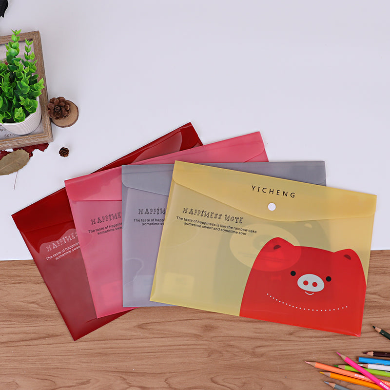 CUSTOMISED A4 BUTTON FILE | Custom Corporate Gifts Singapore – Gifthub SG