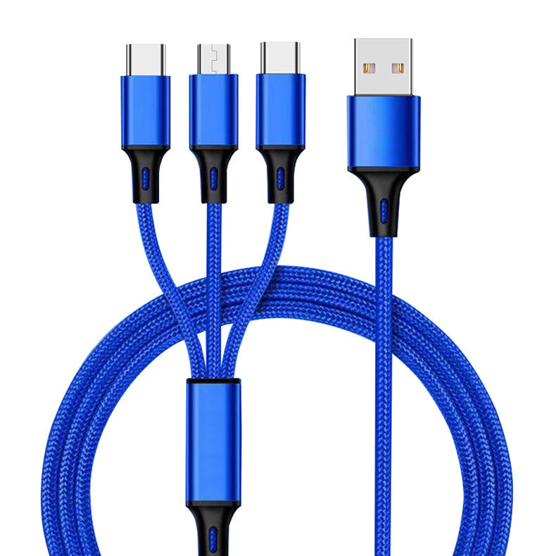 3 IN 1 FLASHY USB CHARGING CABLE