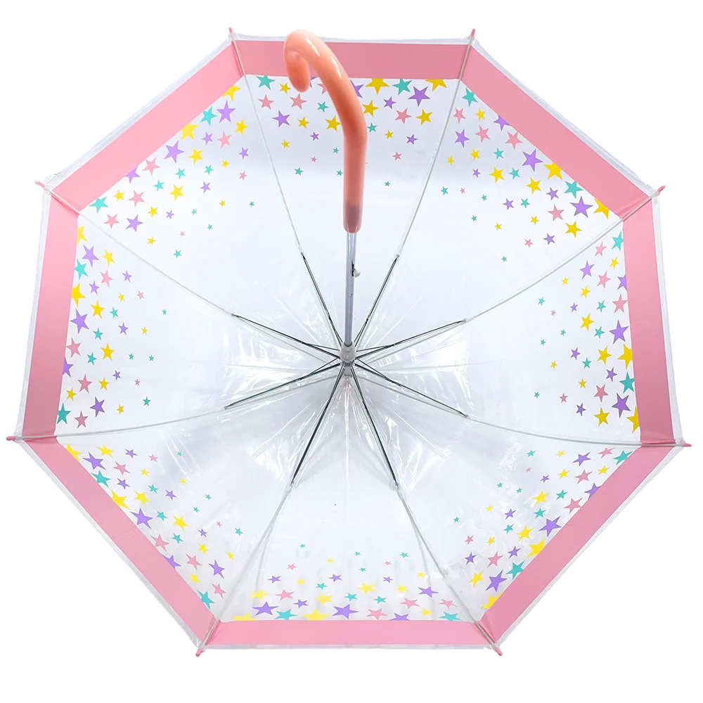 Clear Dome Umbrella for Women & Kids