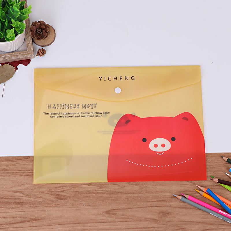 Customised A4 Button File | Custom Printed File Folder | GiftHub ...