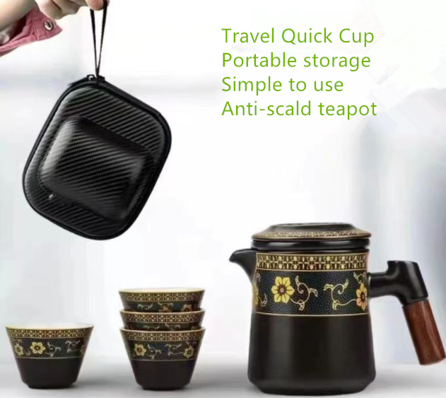 COMMUNE TRAVEL TEA SET (2 cups or 4 cups) - Gifthub SG