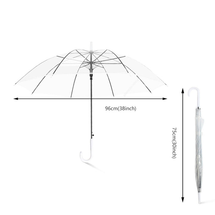 TRANSLUCENT J-HOOK UMBRELLA - Gifthub SG