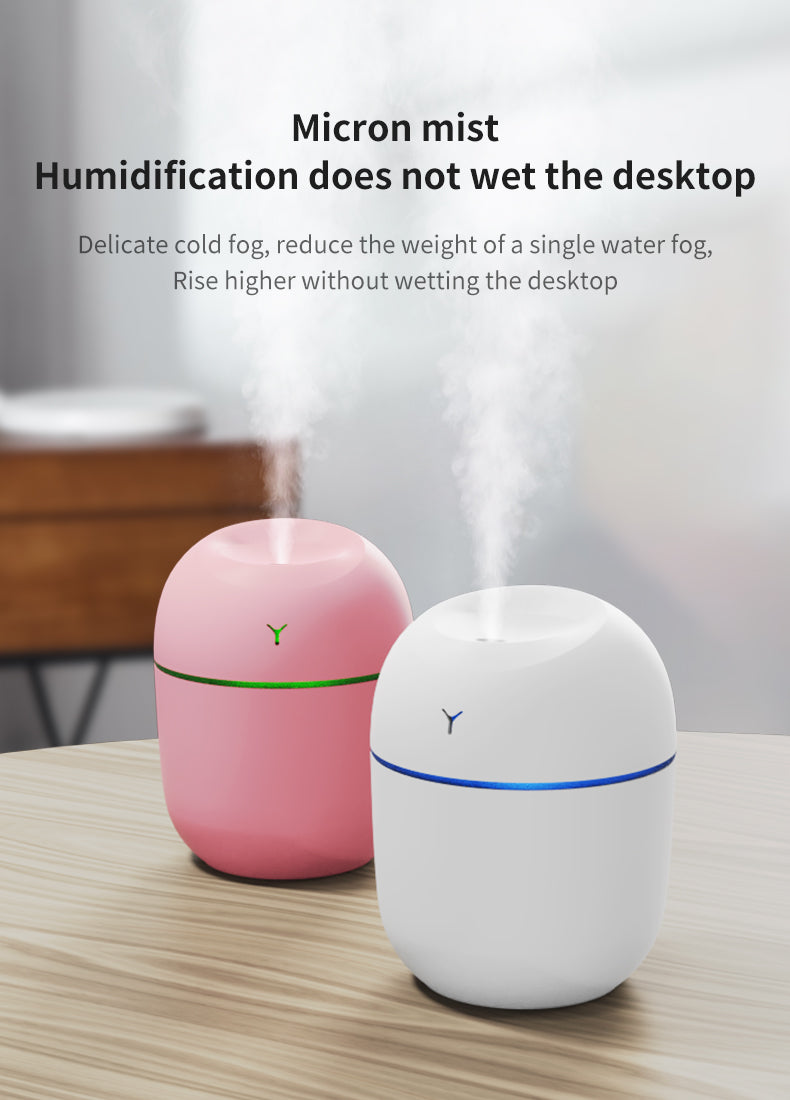 Mini Humidifier and Aroma Oil Diffuser - Gifthub SG