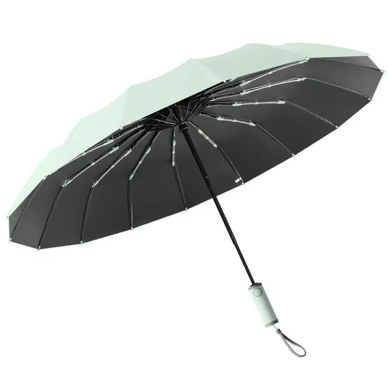 Luxury Automatic Folding Umbrella, Waterproof & UV-Protected