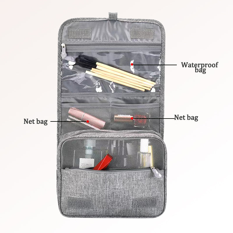 FOLDABLE TOILETRIES POUCH