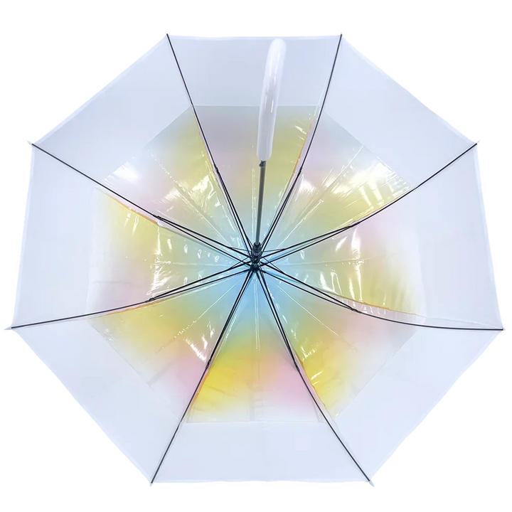 Custom Logo Transparent Umbrella - Gifthub SG