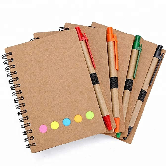 ECO NOTEPAD STICKY NOTES WITH PEN V2