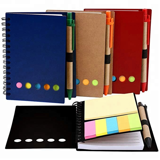 ECO NOTEPAD STICKY NOTES WITH PEN V2