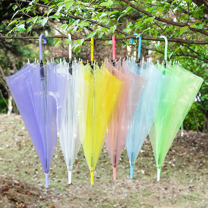 TRANSLUCENT J-HOOK UMBRELLA - Gifthub SG