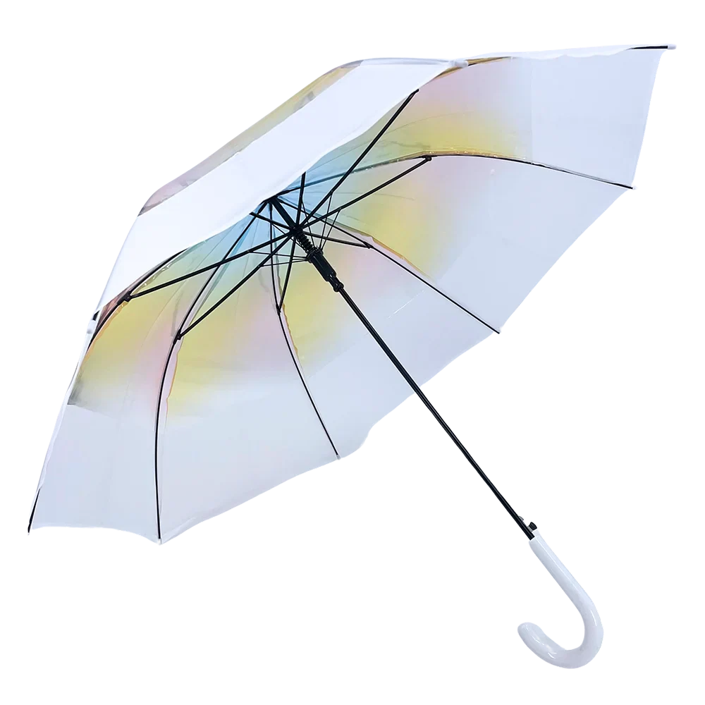 Custom Logo Transparent Umbrella - Gifthub SG