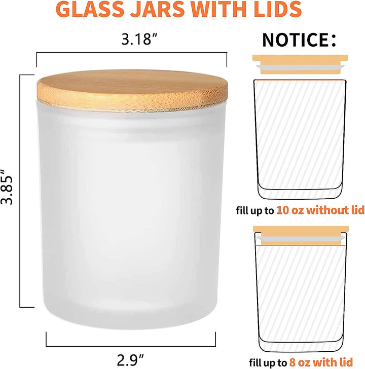 JAR SCENTED CANDLE WITH LID - Gifthub SG