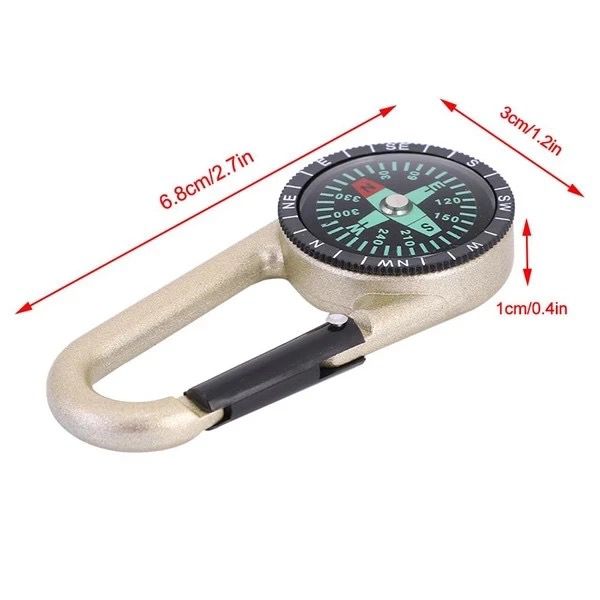 Mini-Compass-Keychain