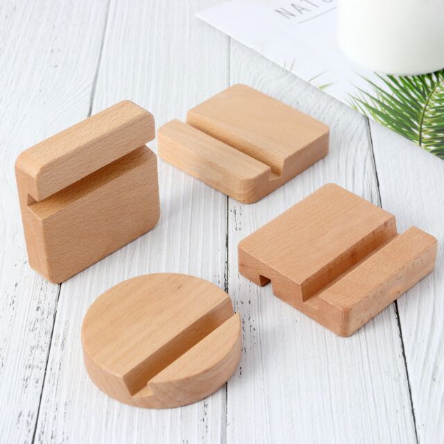 Wooden Phone Stand / Holder - Gifthub SG