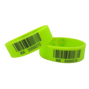 Barcode Wristband Barcode Silicone Wristbands by Gifthub SG | Gifthub SG