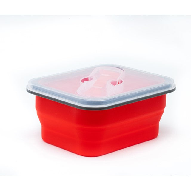 COLLAPSIBLE LUNCH BOX (W CUTLERY) Lunch Box by Gifthub SG | Gifthub SG