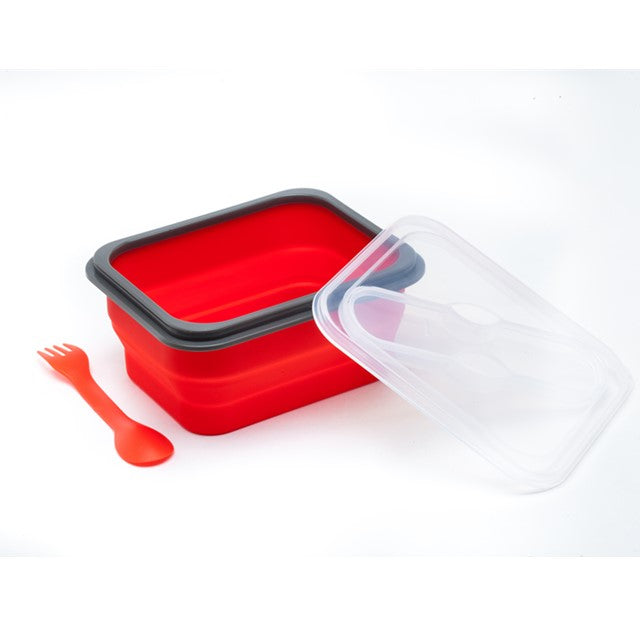 COLLAPSIBLE LUNCH BOX (W CUTLERY) Lunch Box by Gifthub SG | Gifthub SG