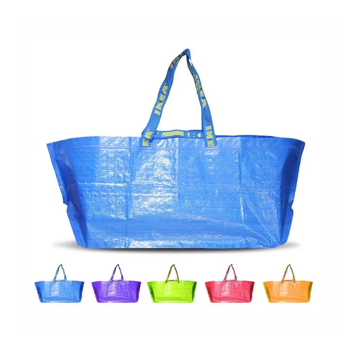 Double Handle Embroidered Logo Ikea Bag Non Woven Bag by Gifthub SG | Gifthub SG