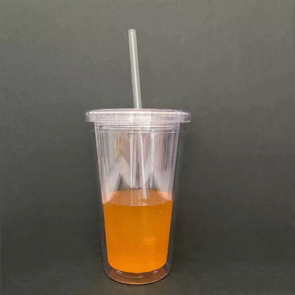 DOUBLE WALL STRAW TUMBLER 350ml tumbler by Gifthub SG | Gifthub SG