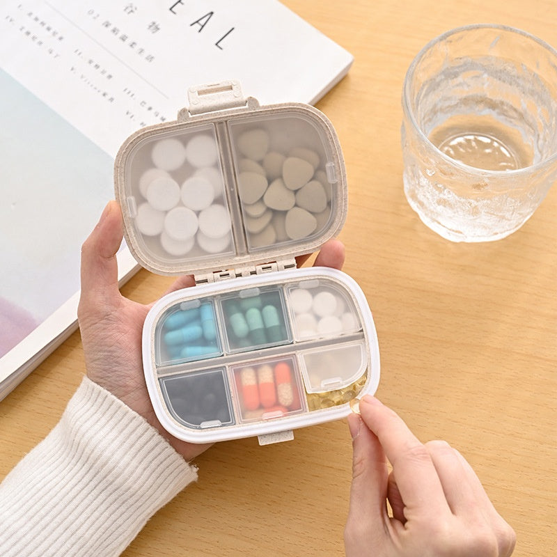 ECO 8 SLOTS PILL ORGANIZER Care Pill Organizer by Gifthub SG | Gifthub SG