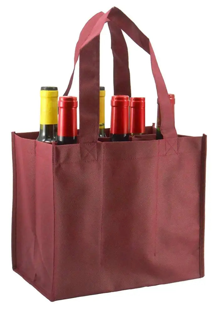 Eco-friendly Wine Bottle Bags Non Woven Bag by Gifthub SG | Gifthub SG