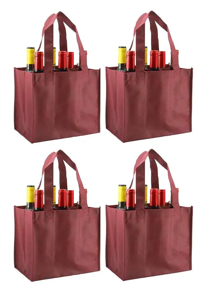 Eco-friendly Wine Bottle Bags Non Woven Bag by Gifthub SG | Gifthub SG