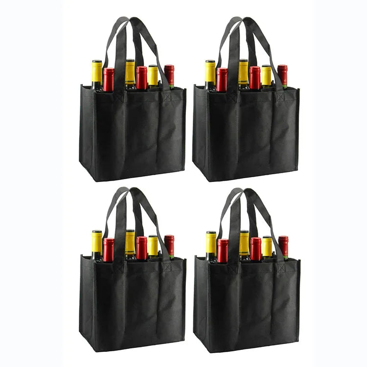 Eco-friendly Wine Bottle Bags Non Woven Bag by Gifthub SG | Gifthub SG