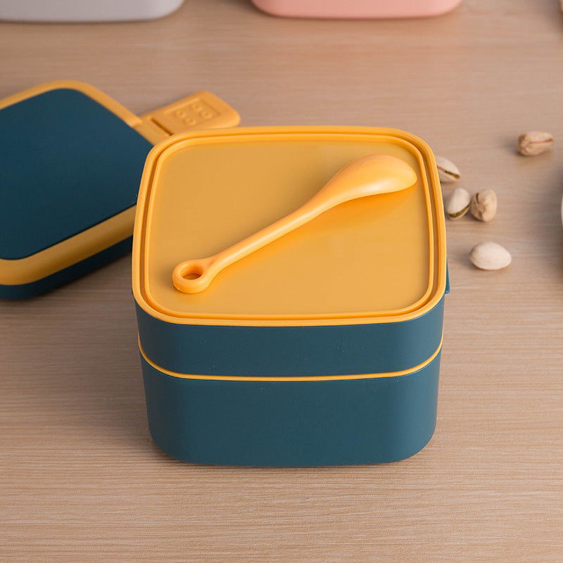 ECO LUNCHBOX (DOUBLE LAYER) Lunch Box by Gifthub SG | Gifthub SG