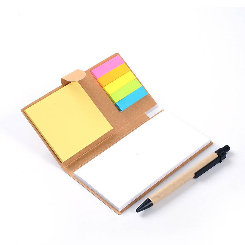 Retangle Note Pad Eco Rectangle Notepad with Pen | Recycled Paper Writing Set | GiftHub ...