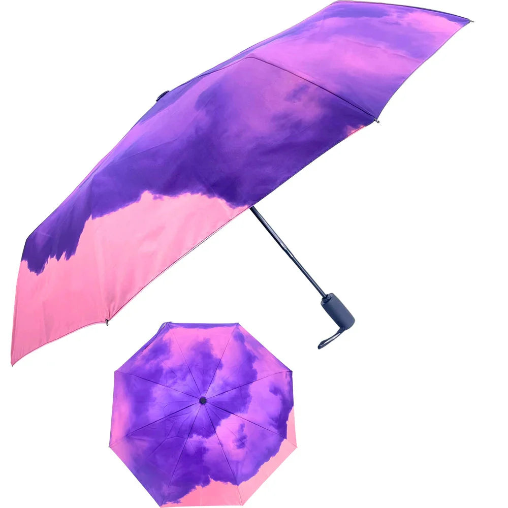 Elegant Logo Print Folding Umbrella Umbrella by Gifthub SG | Gifthub SG