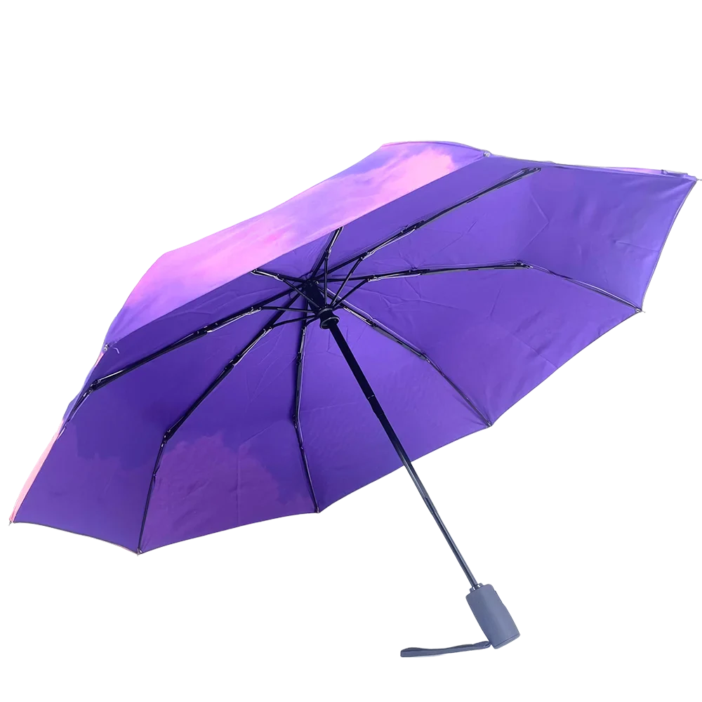 Elegant Logo Print Folding Umbrella Umbrella by Gifthub SG | Gifthub SG