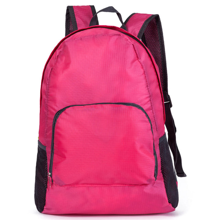 FOLDABLE TRAVEL BACKPACK Rose Red 100 $9.80 FREE (12-14 days) Backpack by Gifthub SG | Gifthub SG