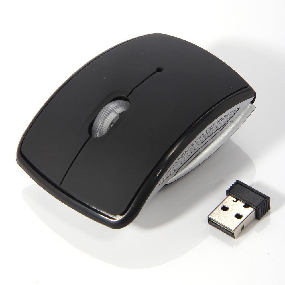 FOLDABLE WIRELESS MOUSE Black 100 $6.25 FREE (12-14 days) Mouse by Gifthub SG | Gifthub SG